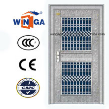 Entrance Exterior 304 Stainless Steel Glass Security Door (W-GH-11)